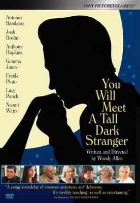 You Will Meet a Tall Dark Stranger movie poster (2010) canvas poster