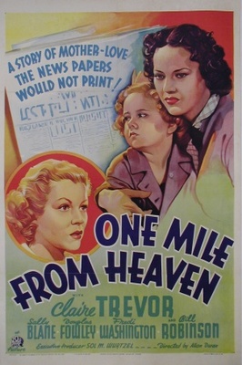 One Mile from Heaven movie poster (1937) wood print