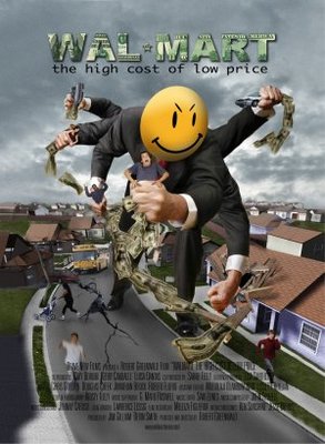 Wal-Mart: The High Cost of Low Price movie poster (2005) metal framed poster