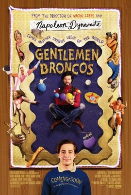 Gentlemen Broncos movie poster (2009) pillow