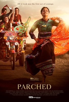 Parched movie poster (2015) poster with hanger