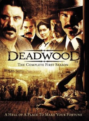 Deadwood movie poster (2004) pillow