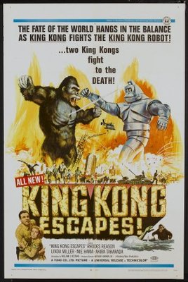 King Kong Escapes movie poster (1967) t-shirt
