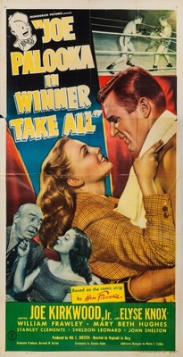 Joe Palooka in Winner Take All movie poster (1948) wood print