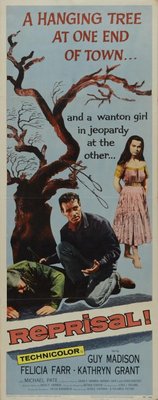Reprisal! movie poster (1956) wood print