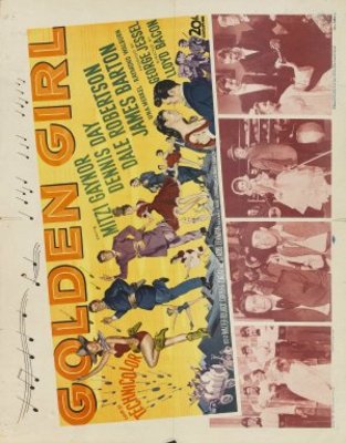 Golden Girl movie poster (1951) tote bag