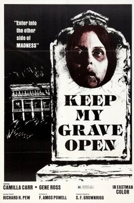 Keep My Grave Open movie poster (1976) poster with hanger