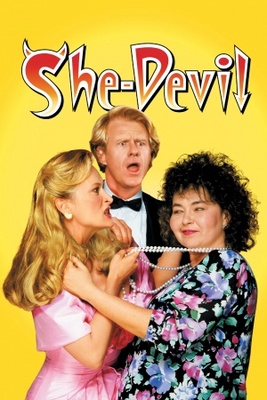 She-Devil movie poster (1989) wooden framed poster