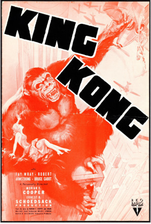 King Kong movie poster (1933) puzzle MOV_acczkjep