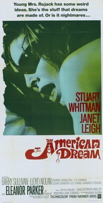 An American Dream movie poster (1966) mouse pad