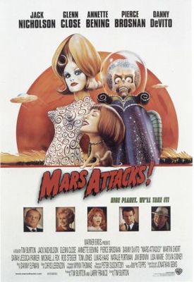 Mars Attacks! movie poster (1996) t-shirt