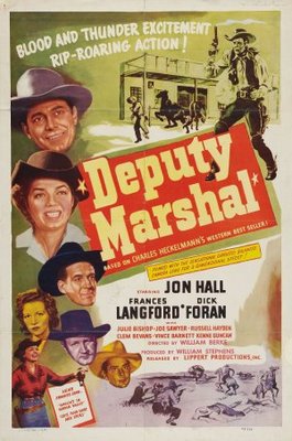 Deputy Marshal movie poster (1949) metal framed poster