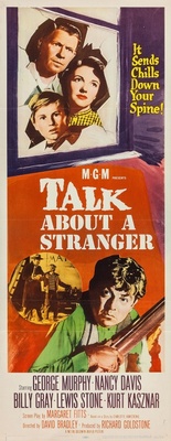 Talk About a Stranger movie poster (1952) canvas poster