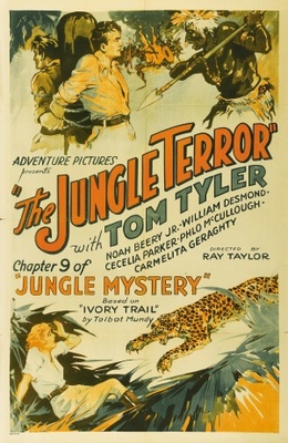 The Jungle Mystery movie poster (1932) metal framed poster