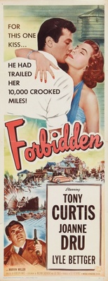 Forbidden movie poster (1953) sweatshirt