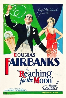 Reaching for the Moon movie poster (1930) wood print