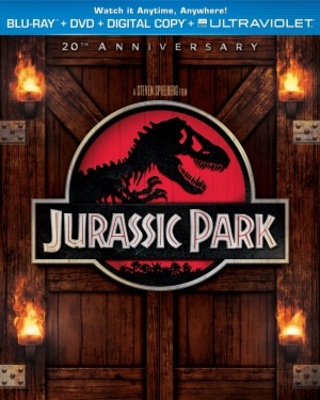 Jurassic Park movie poster (1993) poster with hanger