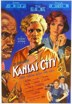 Kansas City movie poster (1996) metal framed poster