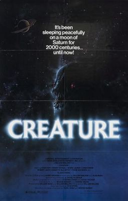 Creature movie poster (1985) pillow