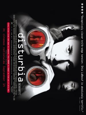 Disturbia movie poster (2007) pillow
