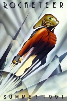 The Rocketeer movie poster (1991) Stickers MOV_ad774fe3