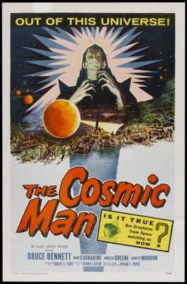The Cosmic Man movie poster (1959) mouse pad