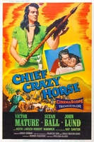 Chief Crazy Horse movie poster (1955) t-shirt #1077923