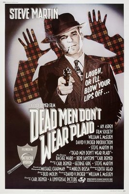 Dead Men Don't Wear Plaid movie poster (1982) wooden framed poster