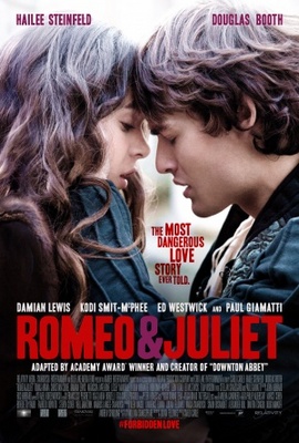 Romeo and Juliet movie poster (2013) canvas poster