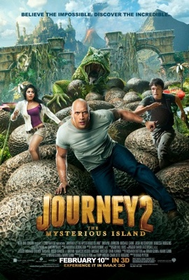 Journey 2: The Mysterious Island movie poster (2012) hoodie