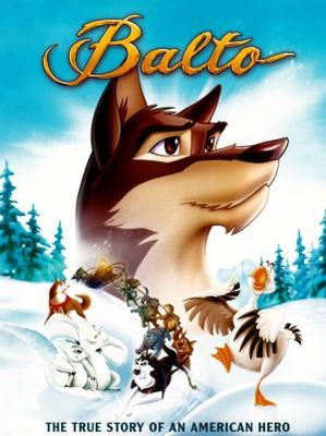 Balto movie poster (1995) poster with hanger