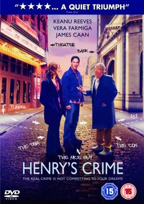 Henry's Crime movie poster (2010) wood print