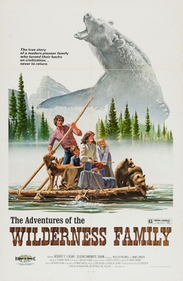 The Adventures of the Wilderness Family movie poster (1975) wooden framed poster