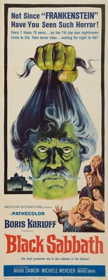 Tre volti della paura, I movie poster (1963) canvas poster