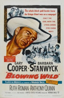 Blowing Wild movie poster (1953) mouse pad