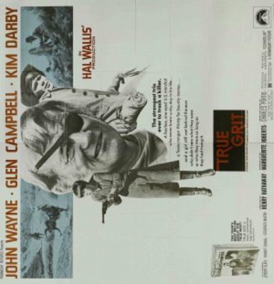 True Grit movie poster (1969) metal framed poster