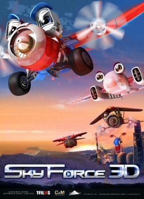 Sky Force movie poster (2012) metal framed poster