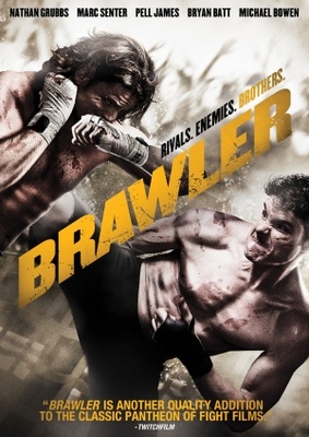 Brawler movie poster (2011) Stickers MOV_ae1a6088