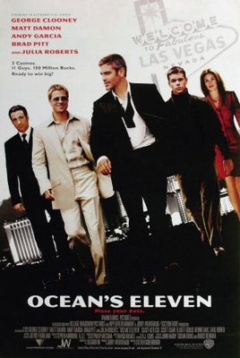 Ocean's Eleven movie poster (2001) Stickers MOV_ae26fdbb