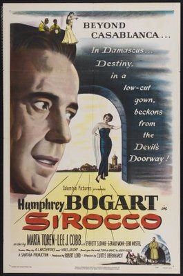 Sirocco movie poster (1951) mouse pad