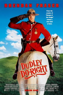 Dudley Do-Right movie poster (1999) wooden framed poster