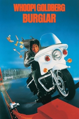 Burglar movie poster (1987) canvas poster
