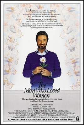 The Man Who Loved Women movie poster (1983) metal framed poster
