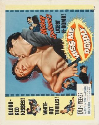 Kiss Me Deadly movie poster (1955) wooden framed poster