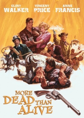 More Dead Than Alive movie poster (1968) t-shirt