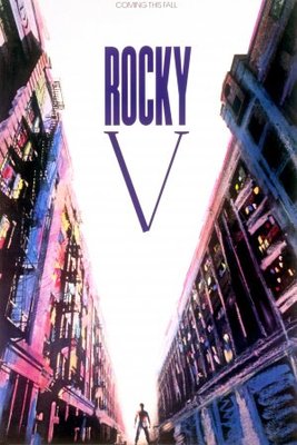 Rocky V movie poster (1990) canvas poster