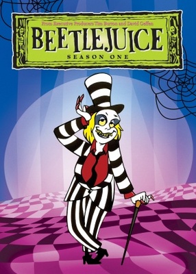 Beetlejuice movie poster (1989) canvas poster