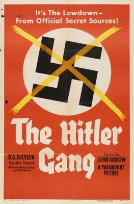 The Hitler Gang movie poster (1944) poster with hanger