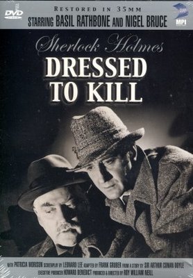 Dressed to Kill movie poster (1946) poster with hanger