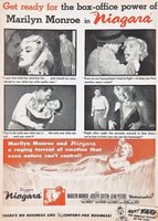 Niagara movie poster (1953) Mouse Pad MOV_ae897850
